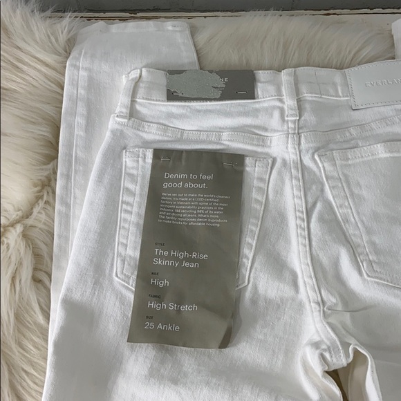 Everlane NWT The High Rise Skinny Jeans - Picture 10 of 12